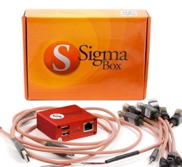 Sigma Box with Cables – Cell Phone Unlock & Repair Tool