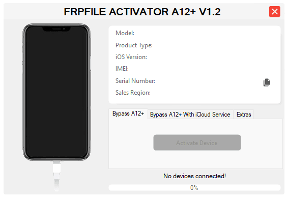 FRPFILE Tool A12+ Bypass (No Signal) - Offer / Free Remote Service (আমরা করে দেব)