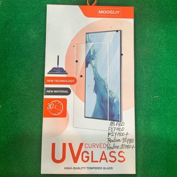 Oppo A3 Pro / F27 Pro / F27 Pro Plus / Realme 12 Pro / 12 Pro plus Curved UV Glass