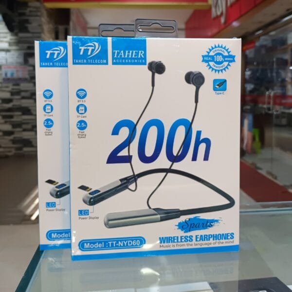 Wireless Neckband TT-NYD60 ( 200h )
