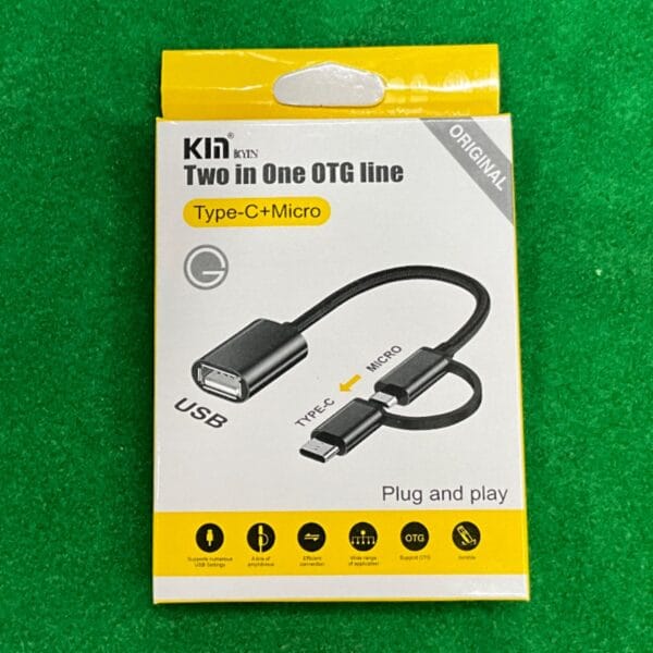 KIM Two in One OTG Line Type-C+Micro