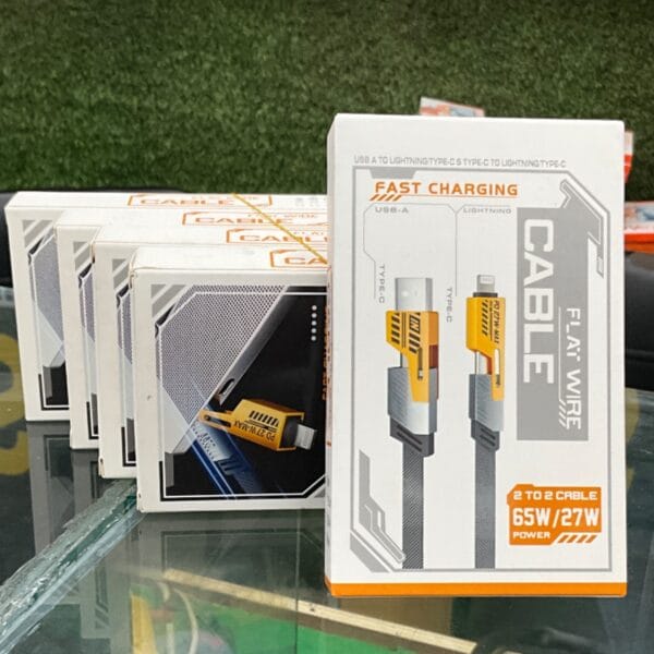 4 in 1 FLAT WIRE CABLE Type-C