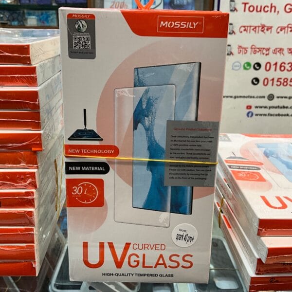 Tecno Spark 40 Pro Plus Curved UV Glass