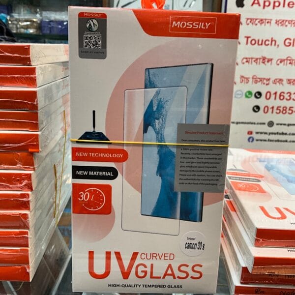 Tecno Camon 30s Curved UV Glass