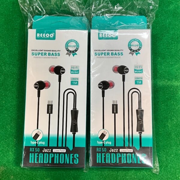 Reeoo Headphones ( RX50 ) Type-C plug