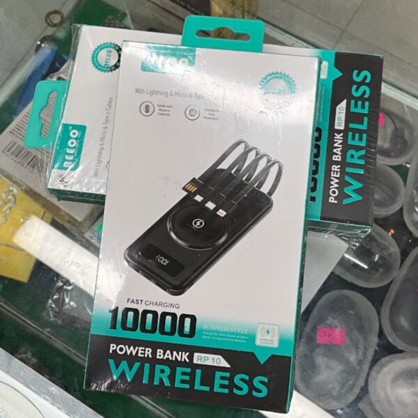 Reeoo RP10 10000mAh Wireless Power Bank
