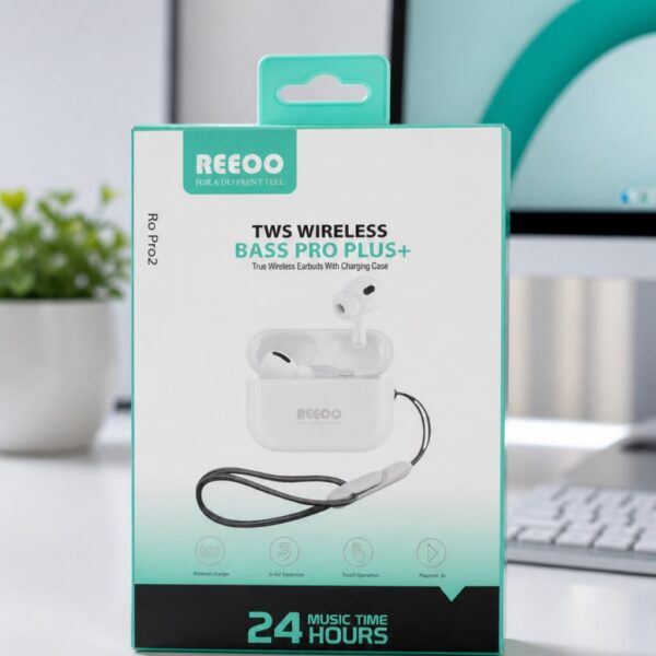 REEEO Bass Pro Plus+ TWS Wireless Earbuds 28 HOUR