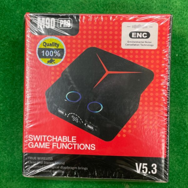M90 Pro Gaming TWS Wireless Bluetooth Earbuds