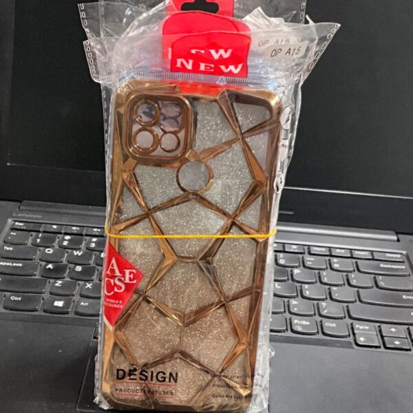 Oppo A15 Luxury Diamond Back Cover